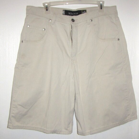 Levis SilverTab Khakis Cotton Shorts Men's Size 34 Beige - Picture 2 of 8